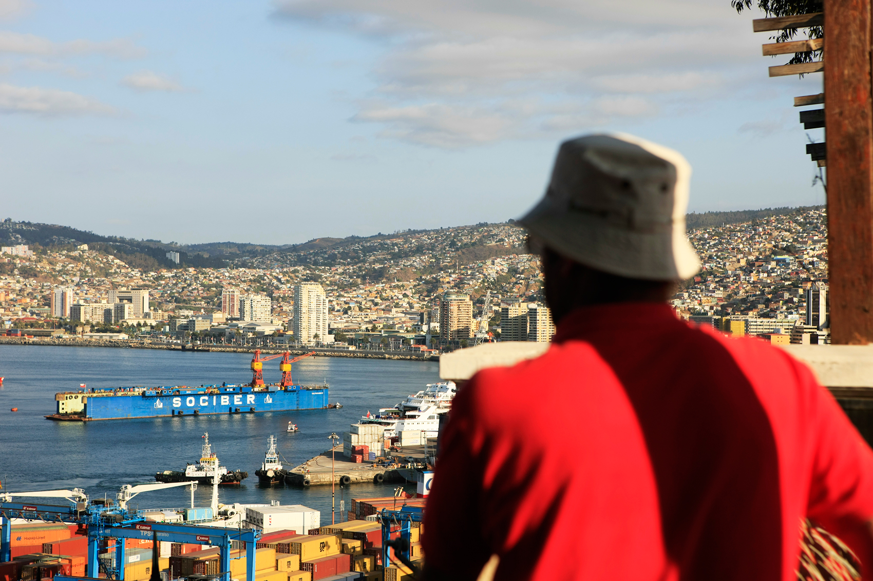 Cerro Valparaiso. Región de Valparaiso