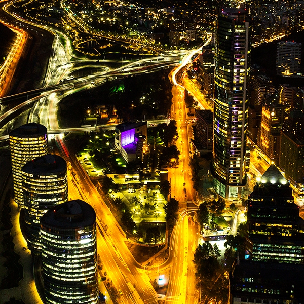 Santiago Nocturno. Región Metropolitana